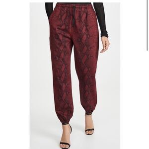 Denim × Alexander Wang Diamond Snake Jogger